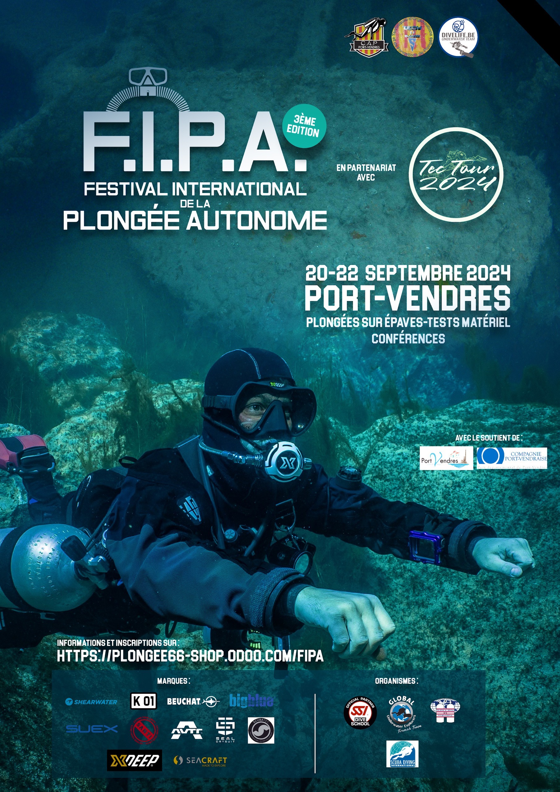 3rd Edition of the International Festival of Autonomous Diving 2024